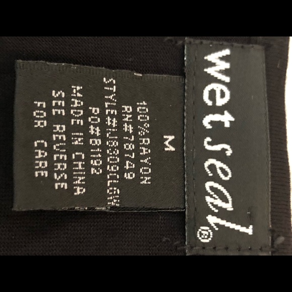 Wet Seal Black Sequin-front tank - Picture 5 of 6